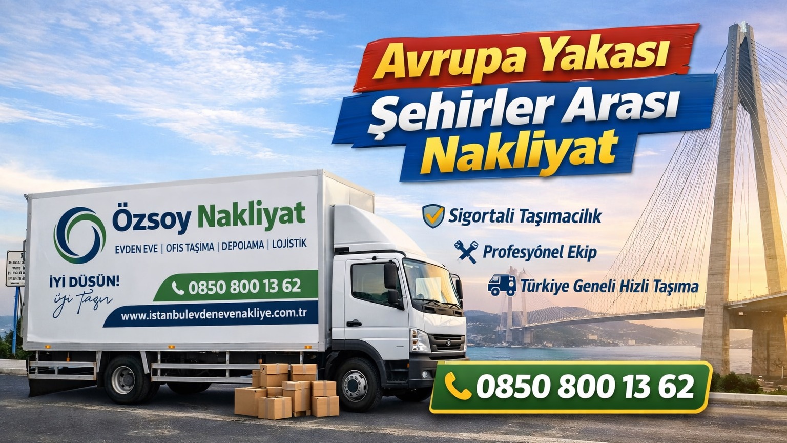 avrupa yakası şehirler arası nakliyat