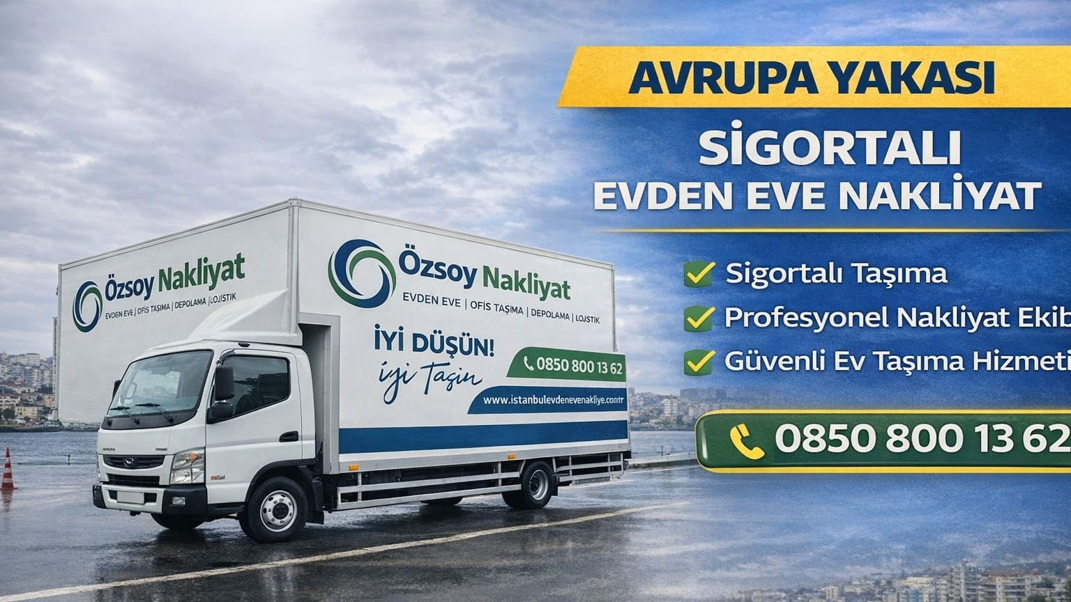 avrupa yakası sigortalı evden eve nakliyat