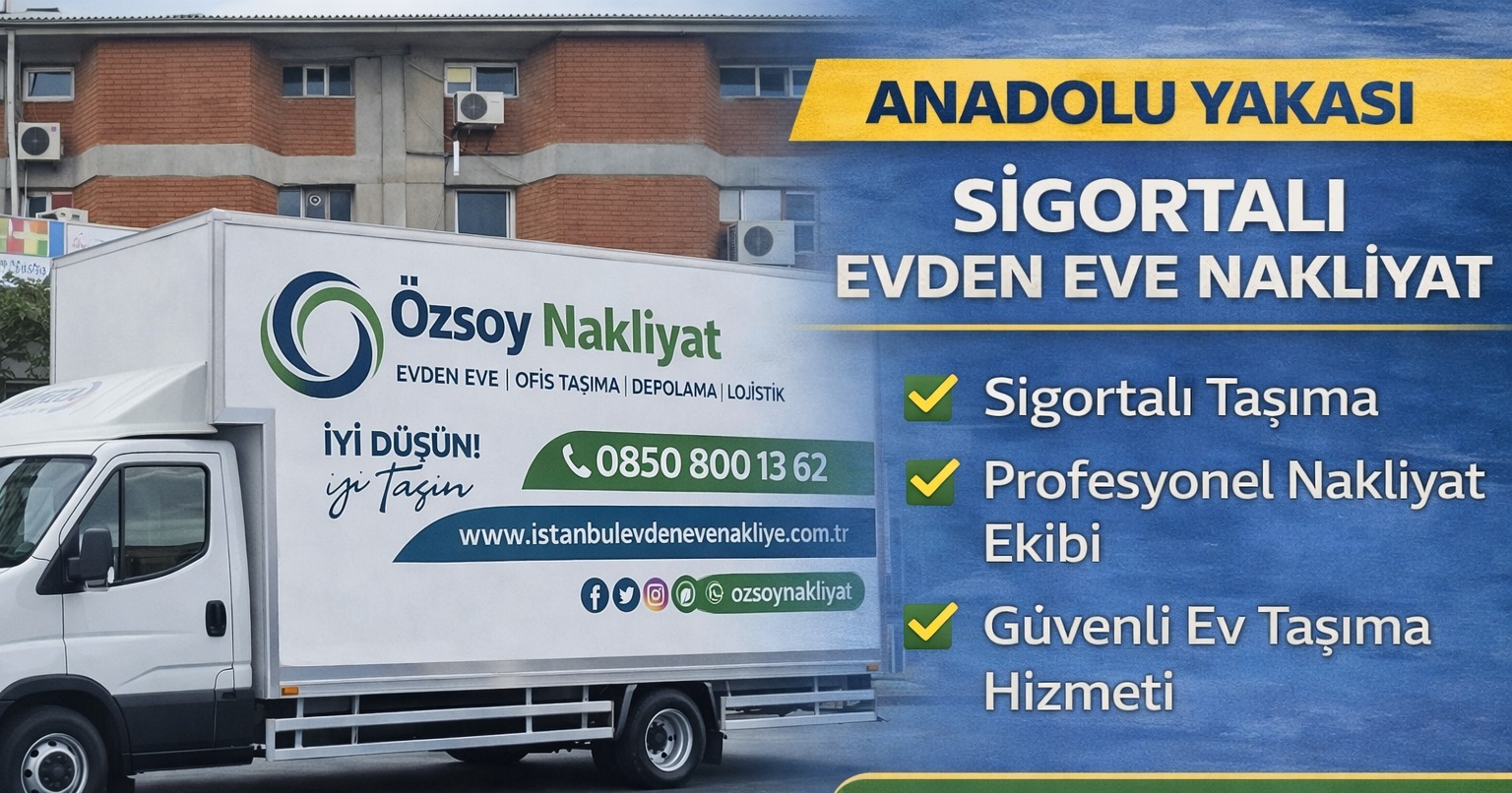 Anadolu Yakası 3+1 Ev Taşıma Fiyatları