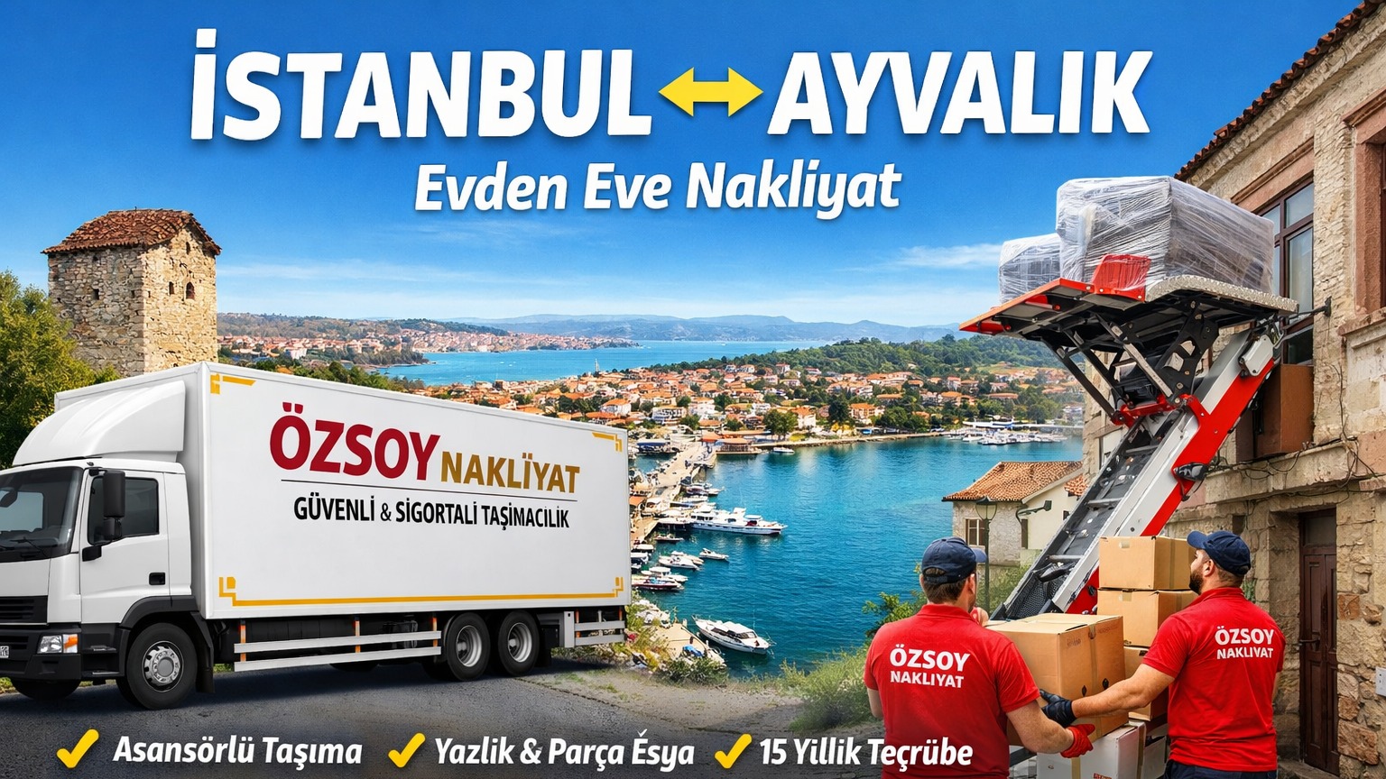 istanbul ayvalık evden eve nakliyat