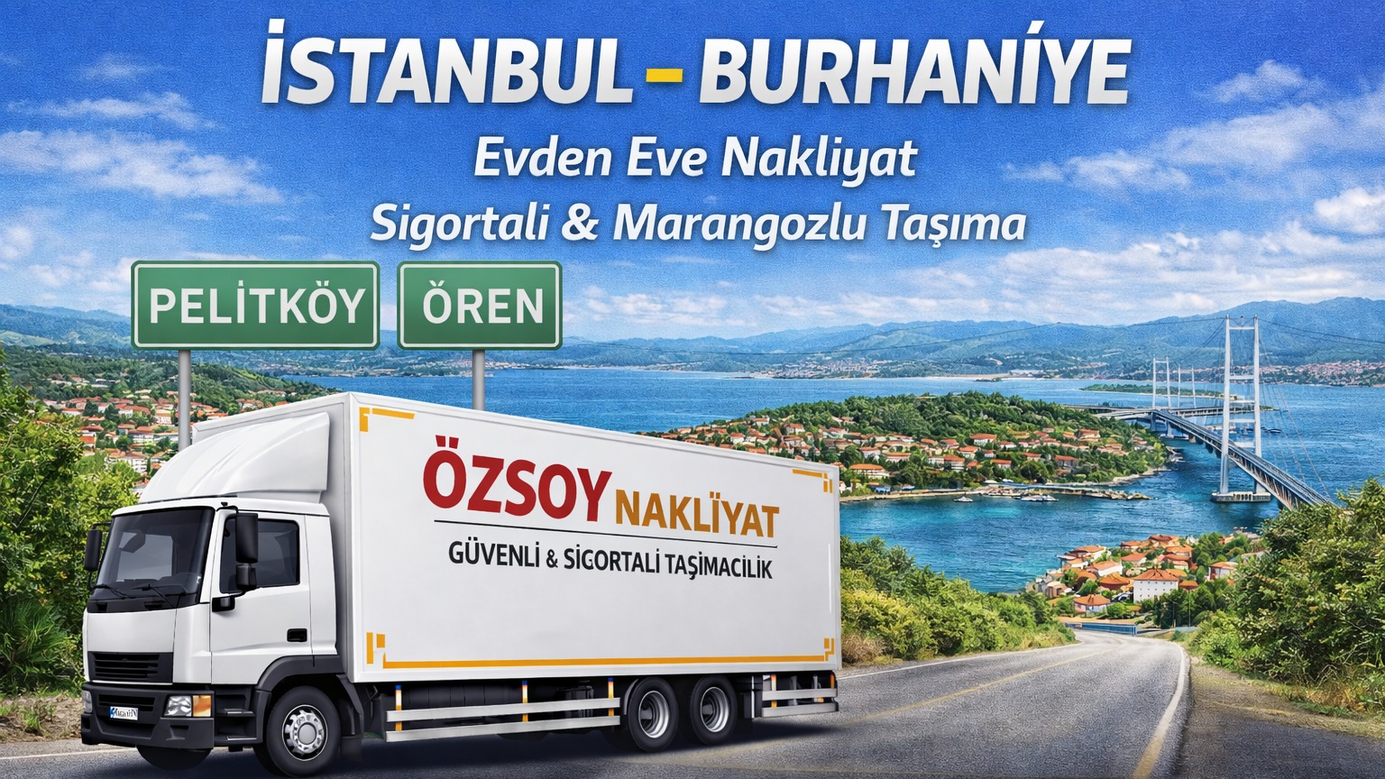 İstanbul'dan Burhaniye'ye güvenli taşıma