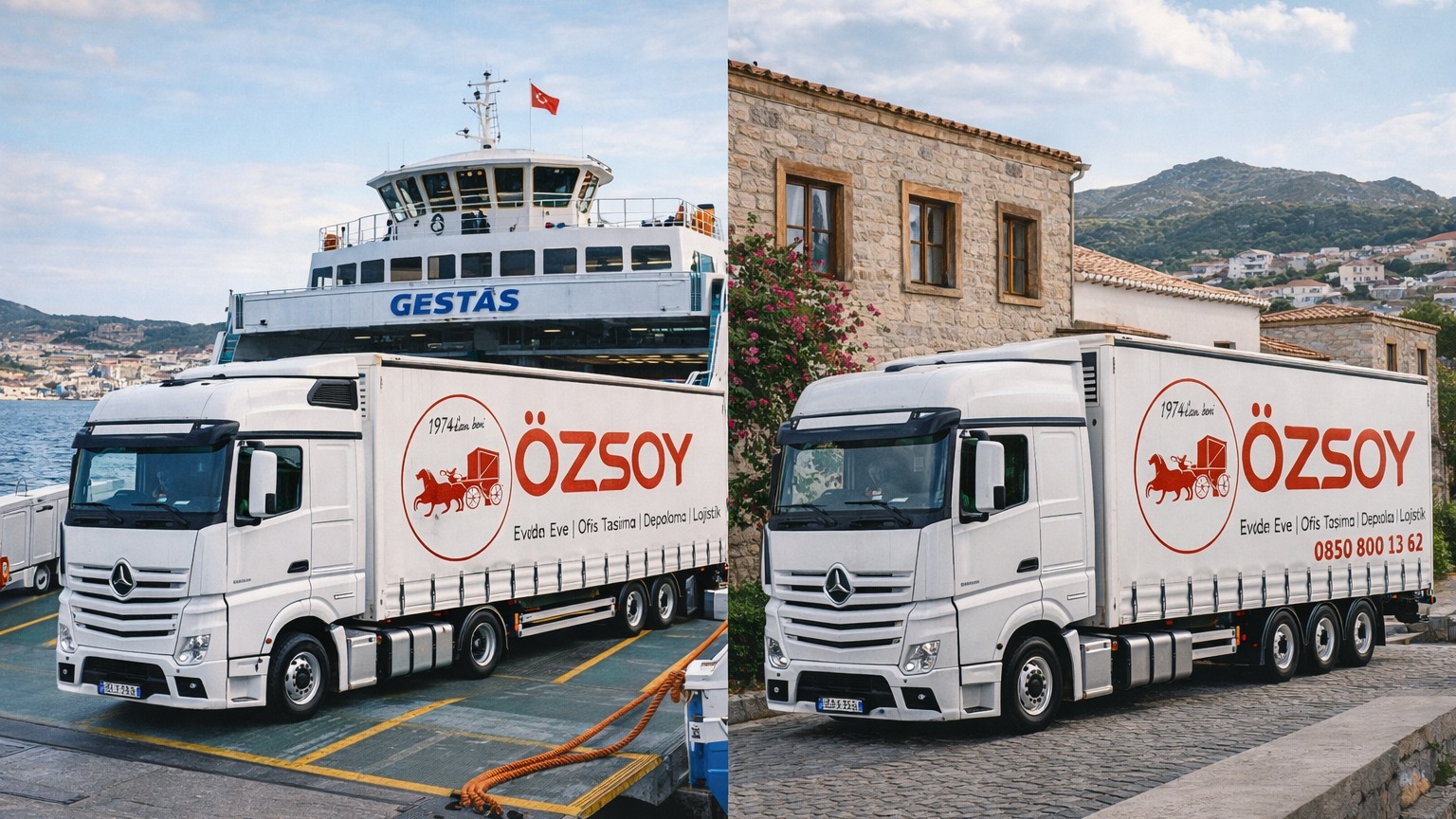 Gökçeada eşya taşıma özsoy nakliyat