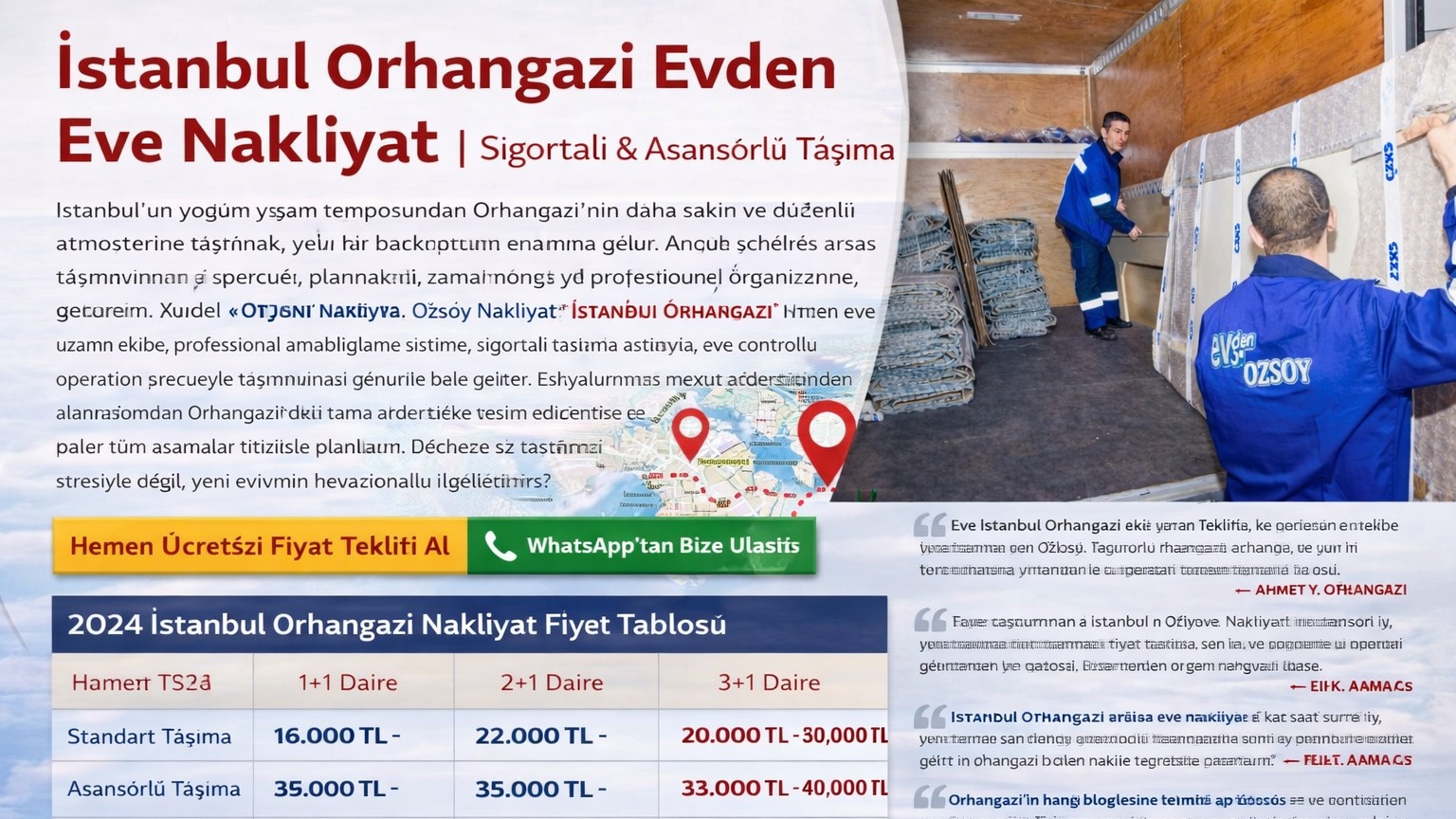 İstanbul Orhangazi nakliyat