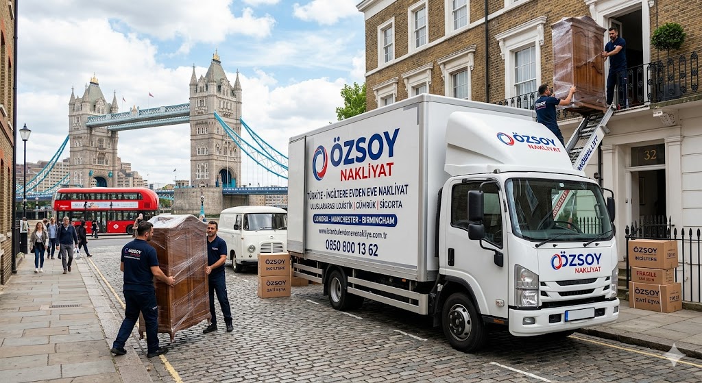 Türkiye İngiltere Evden Eve Nakliyat Rehberi 2026