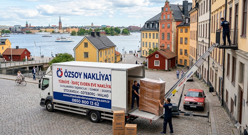 Türkiye'den İsveç'e ev taşıma
