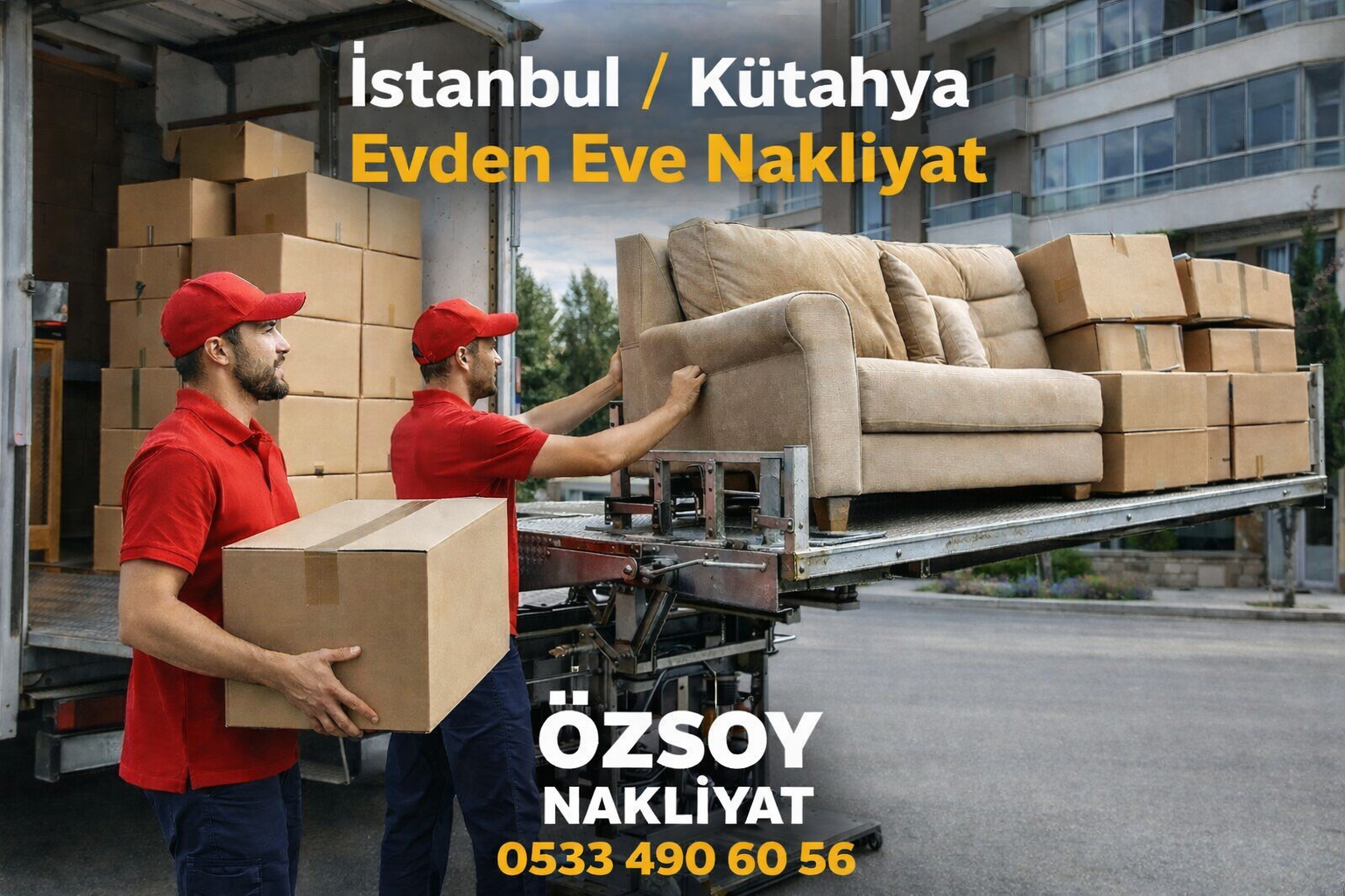 istanbul kütahya evden eve nakliyat