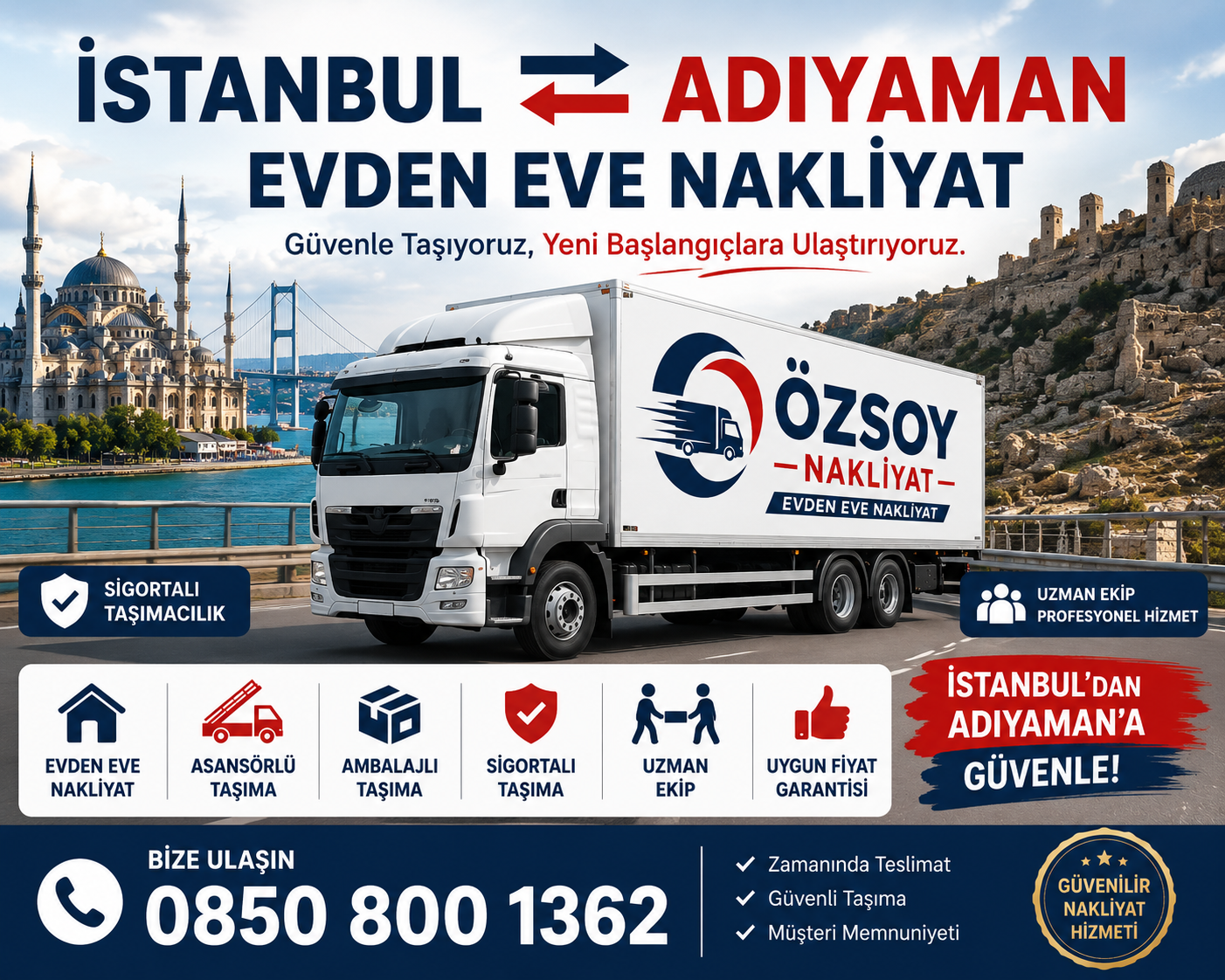 istanbul adıyaman evden eve nakliyat fiyatları