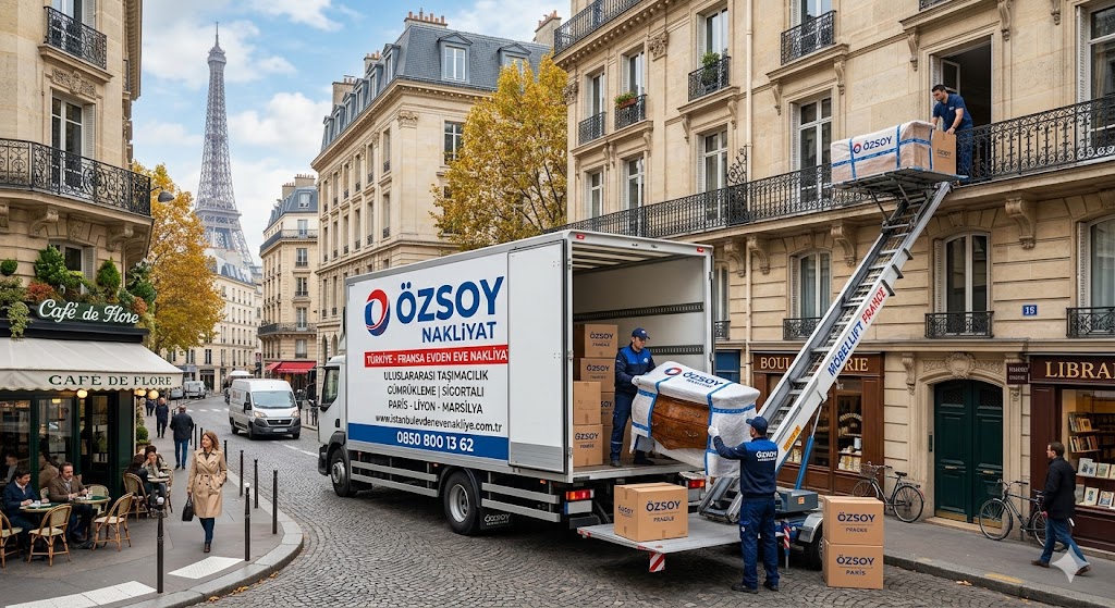 Türkiye'den Fransa'ya ev taşıma