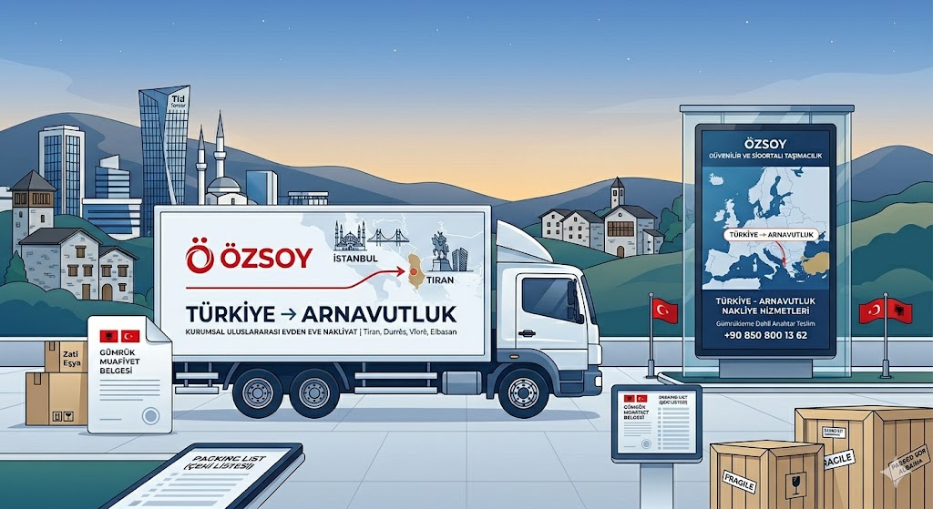 arnavutluk ev taşıma