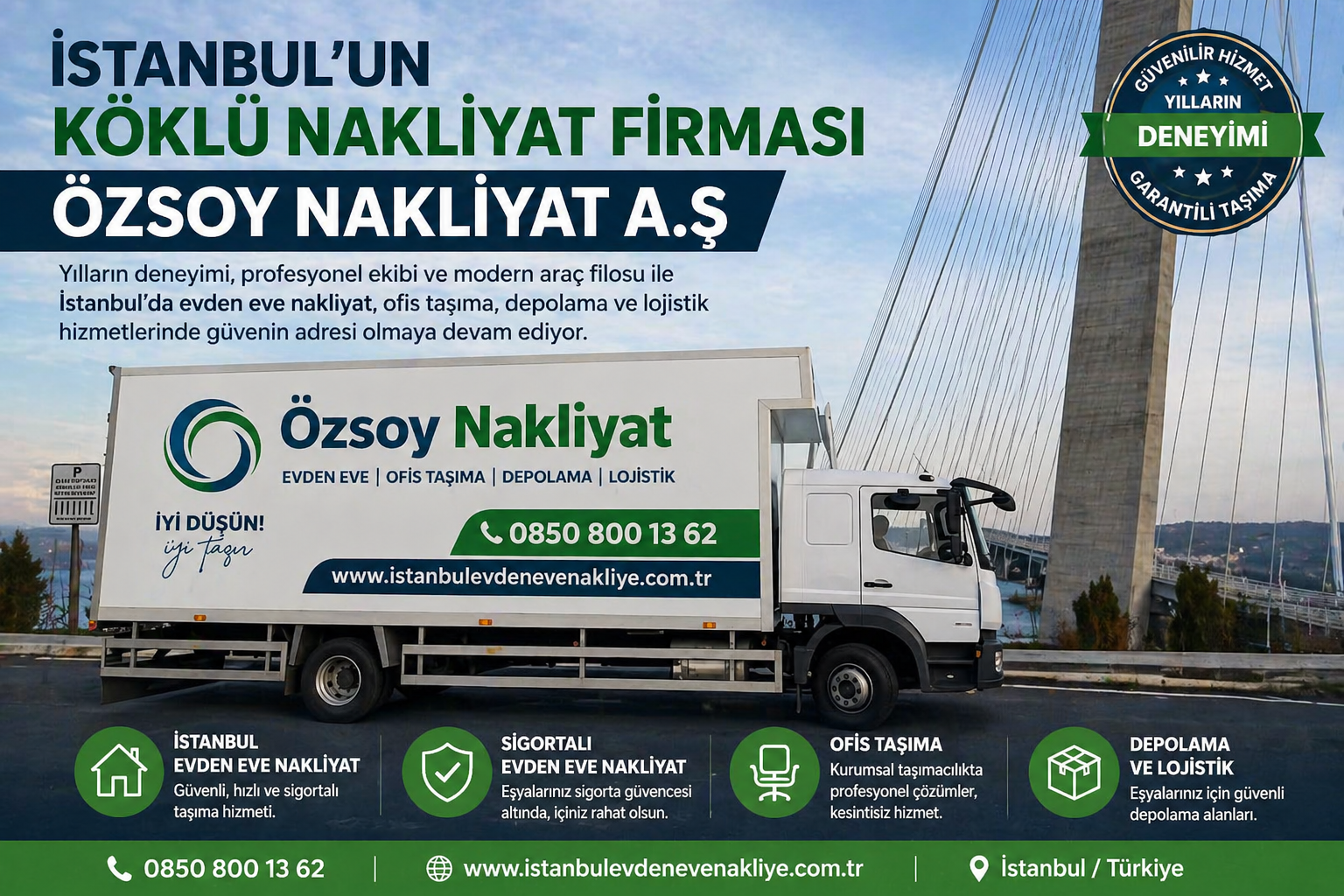 İstanbul Evden Eve Nakliyat Sektöründe Zirve