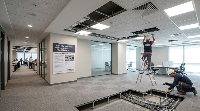 Zemin ve Asma Tavan Uygulamaları