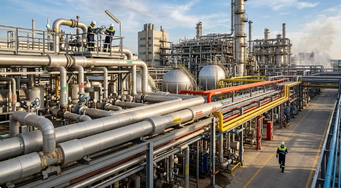 Endüstriyel Tesisler ve Tesisat Boruları