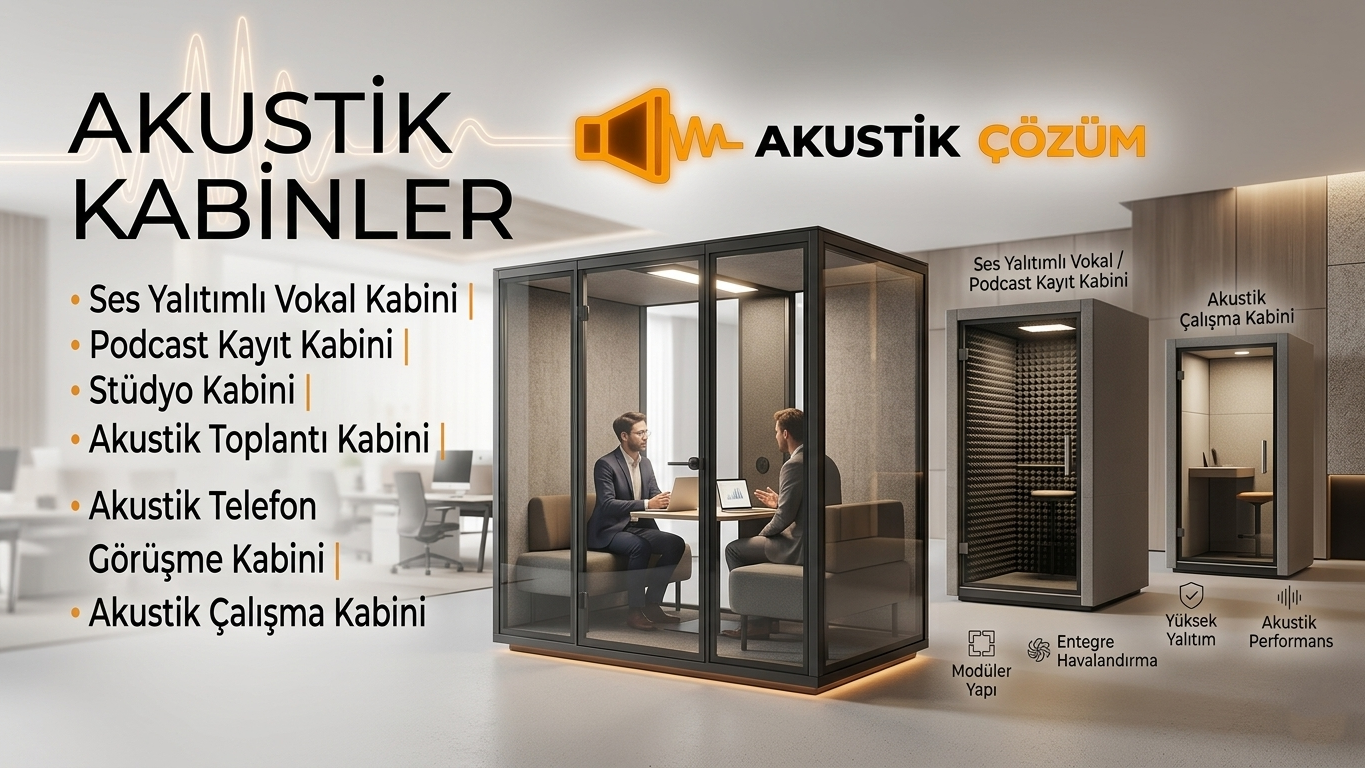 Akustik Kabin Çözümleri
